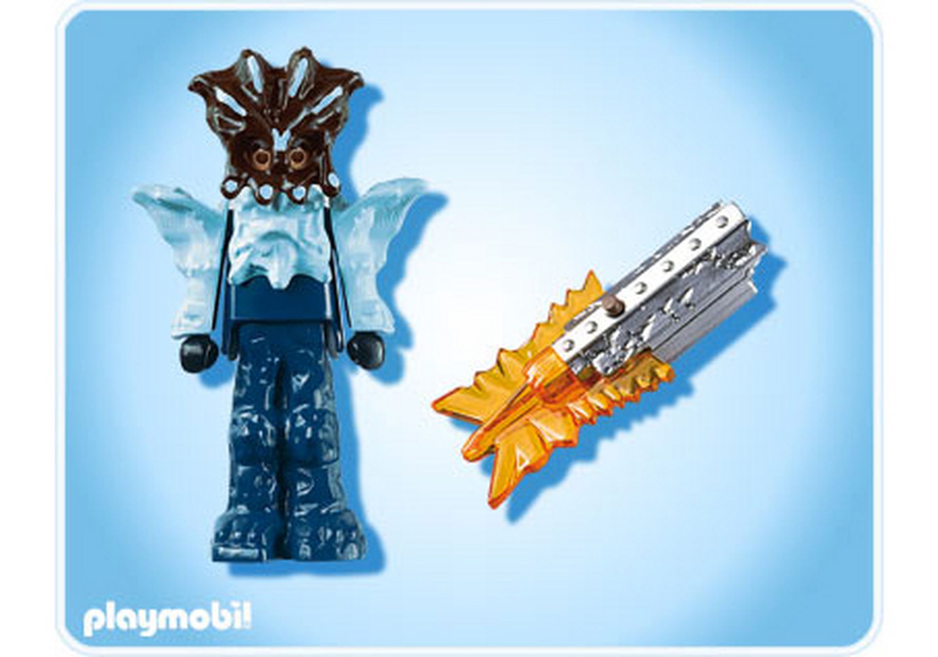 Arme Lumineuse Playmobil Figurine Personnage Monstre Gardien du Temple 
