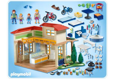 maison playmobil de vacances