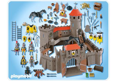 chateau des chevaliers du lion playmobil