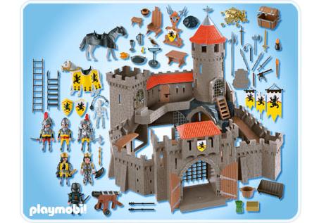 chateau fort chevalier du lion playmobil