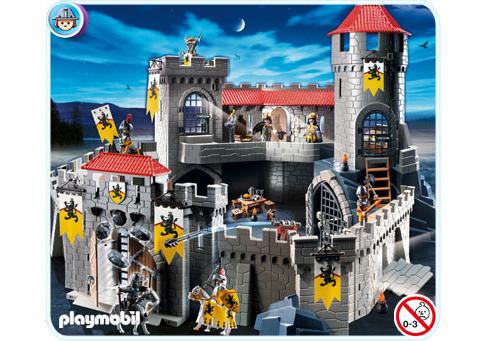 chateau des chevaliers du lion playmobil