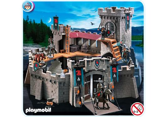 playmobil chevalier chateau