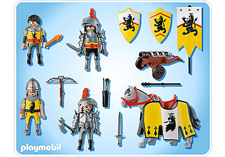 Playmobil - soldat chevalier lion