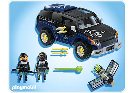 voiture playmobil agent secret