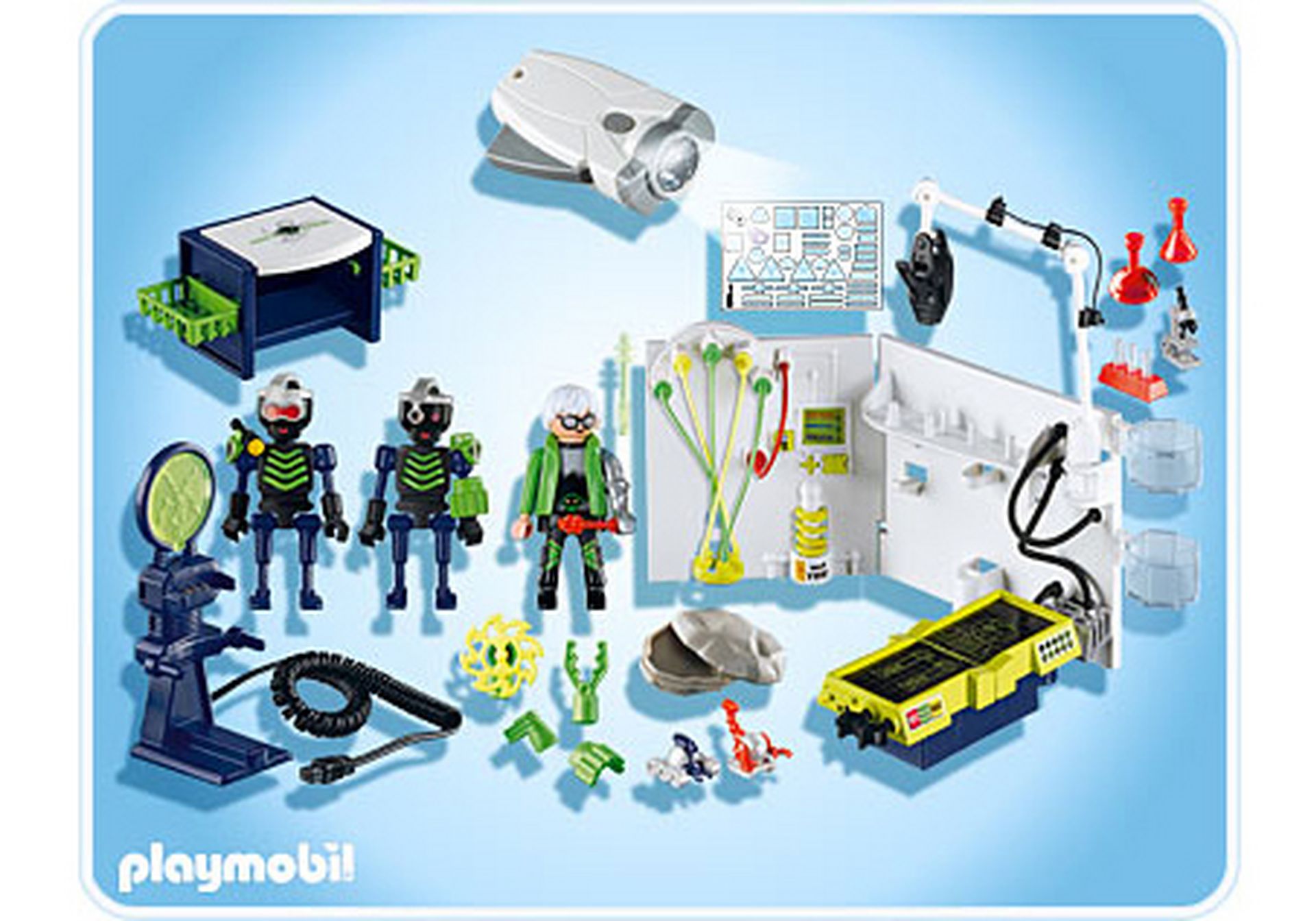 ♥Playmobil♥ Figur Roboter aus 4880 5086 Agenten Robo-Gangster Labor 