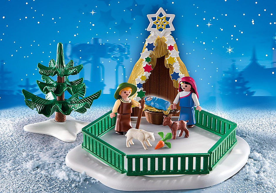 4885 Scène de la Nativité  detail image 1