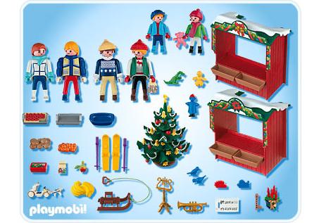 chalet de noel playmobil