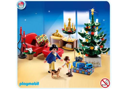 Salon avec décorations de Noël 4892A PLAYMOBIL® France
