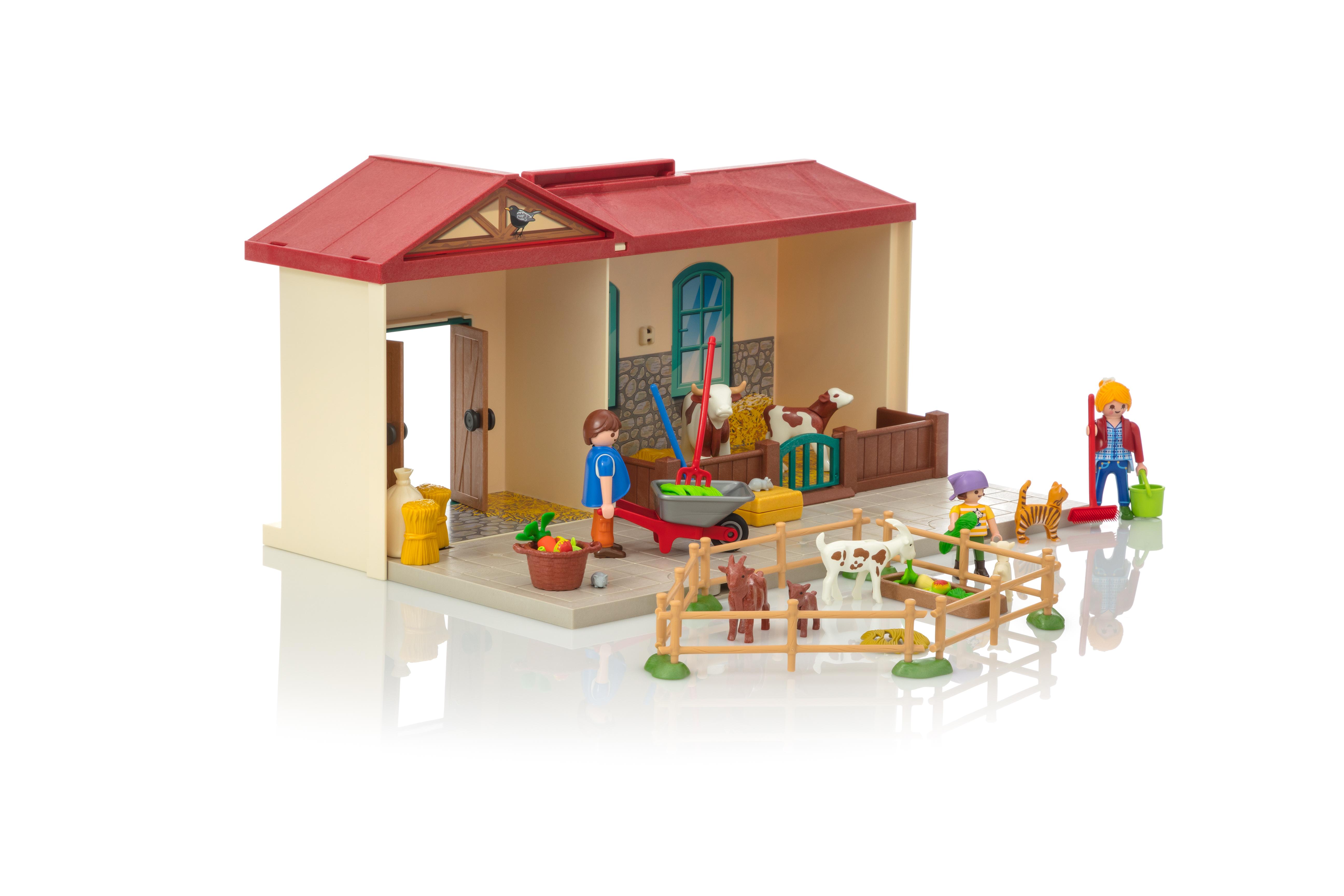 granja maletin playmobil 4897