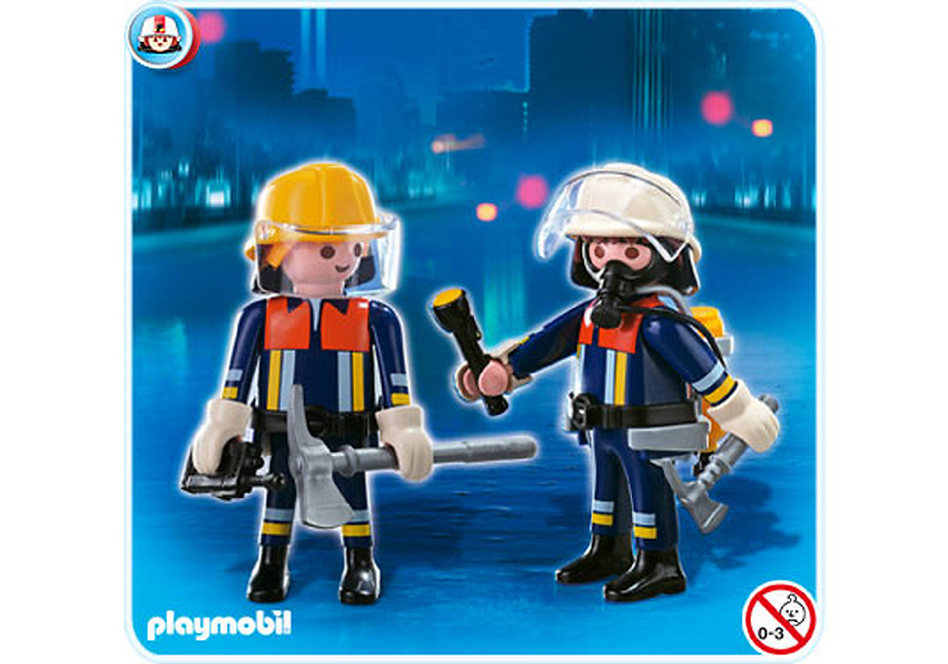 4914-A Playmobil Duo Pompiers zoom image1