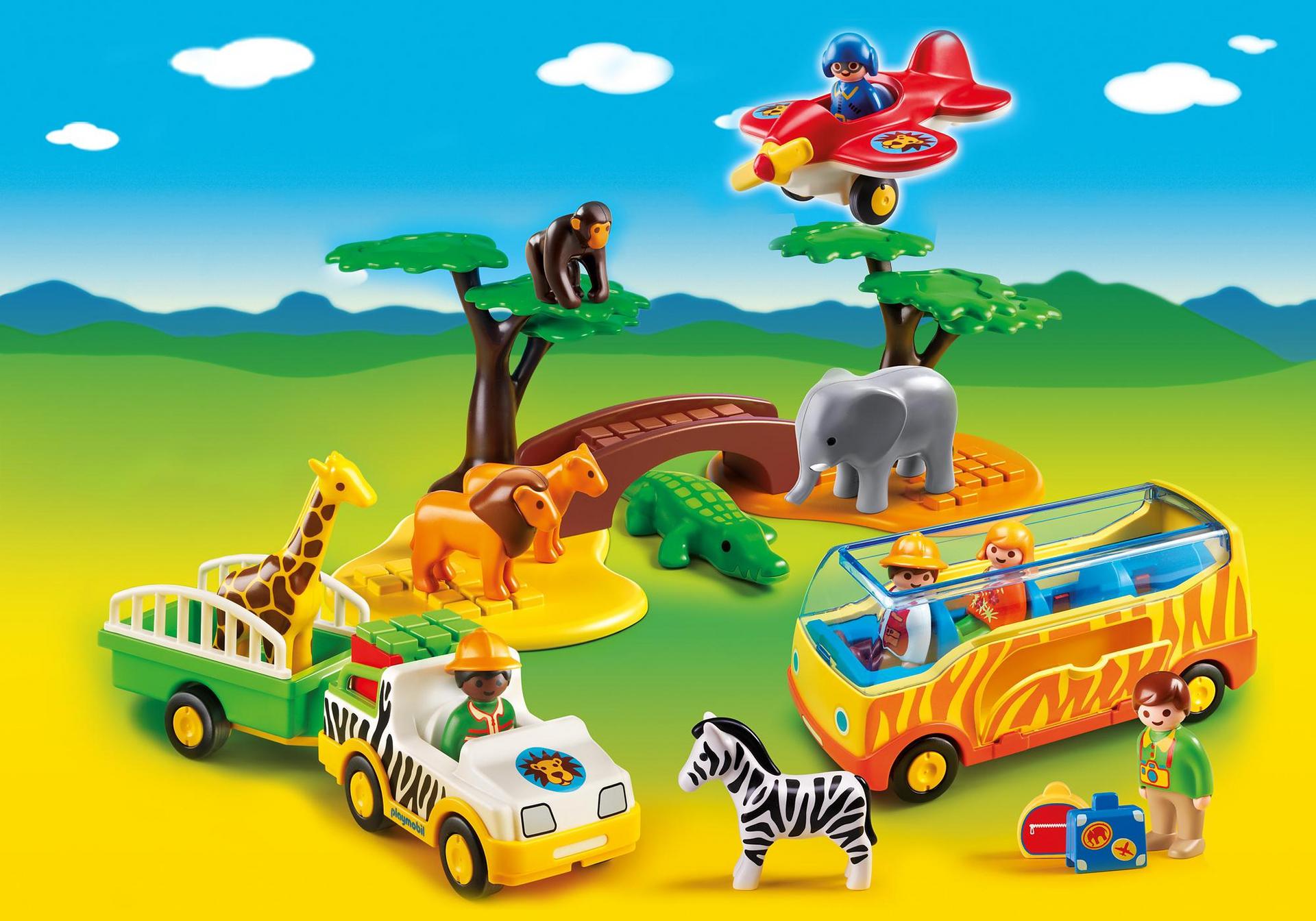 coche safari playmobil