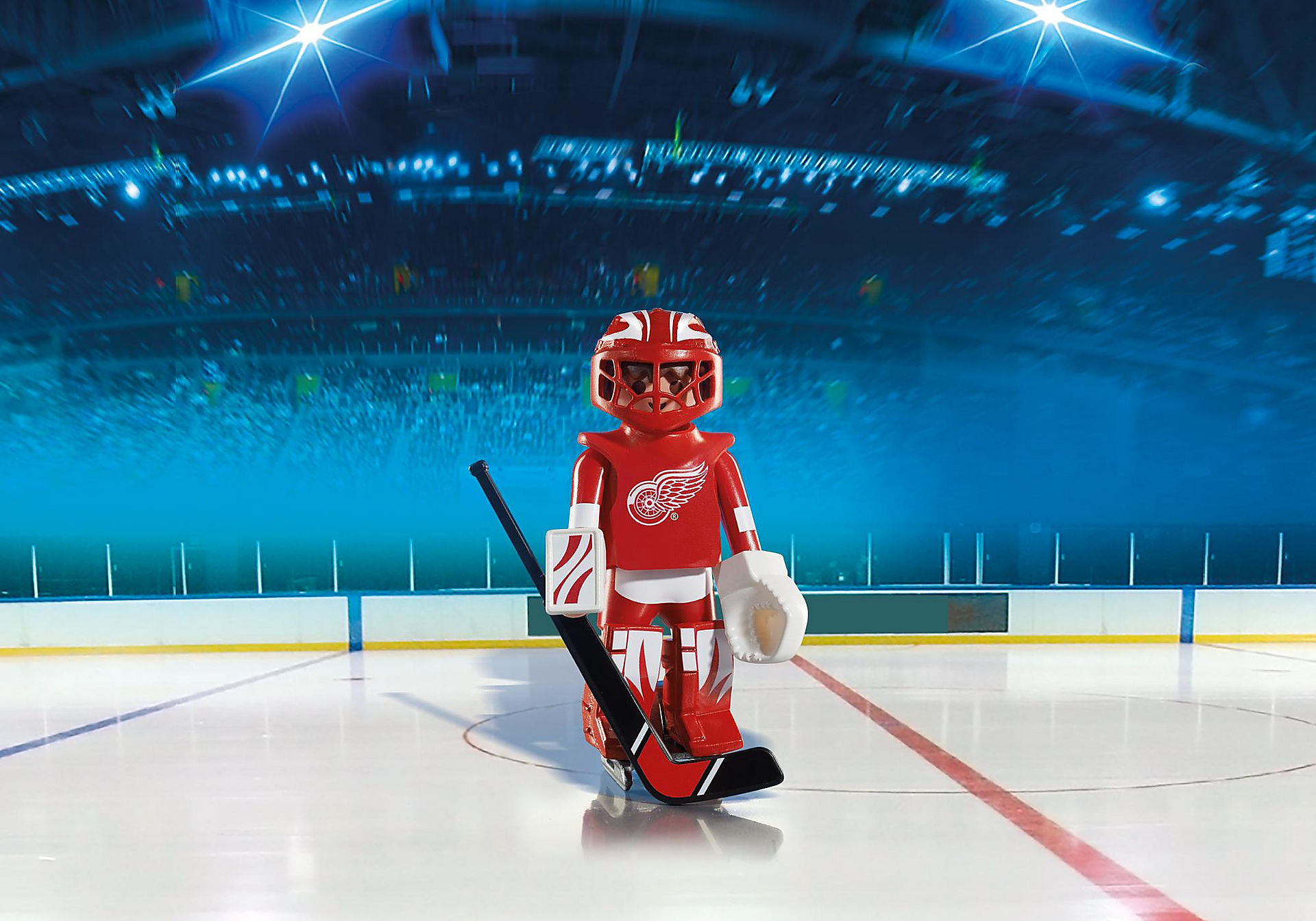 5076 NHL® Detroit Red Wings® Goalie zoom image1