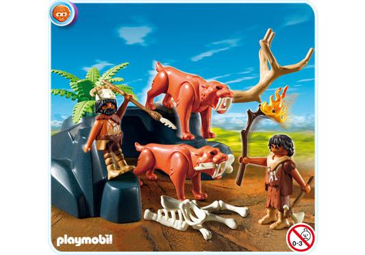 playmobil tigre a dent de sabre