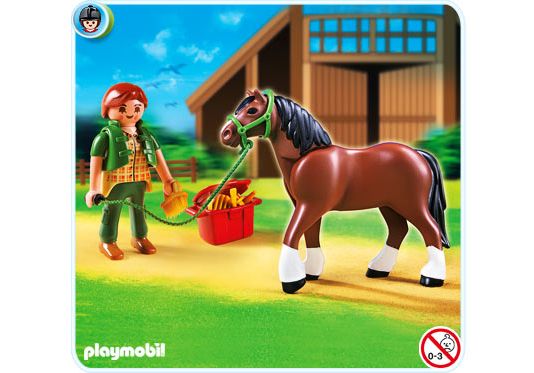 Playmobil Tiere Pferd Shire Horse neue Generation für  Pferdehof Western ACW 