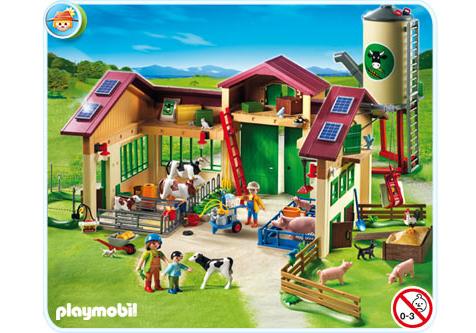 Neuer Bauernhof mit Silo - 5119-A - PLAYMOBIL® Deutschland