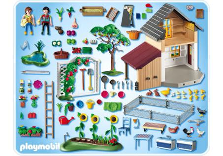 playmobil maison des fermiers