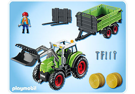 5121-A Riesen-Traktor mit Anhänger detail image 2