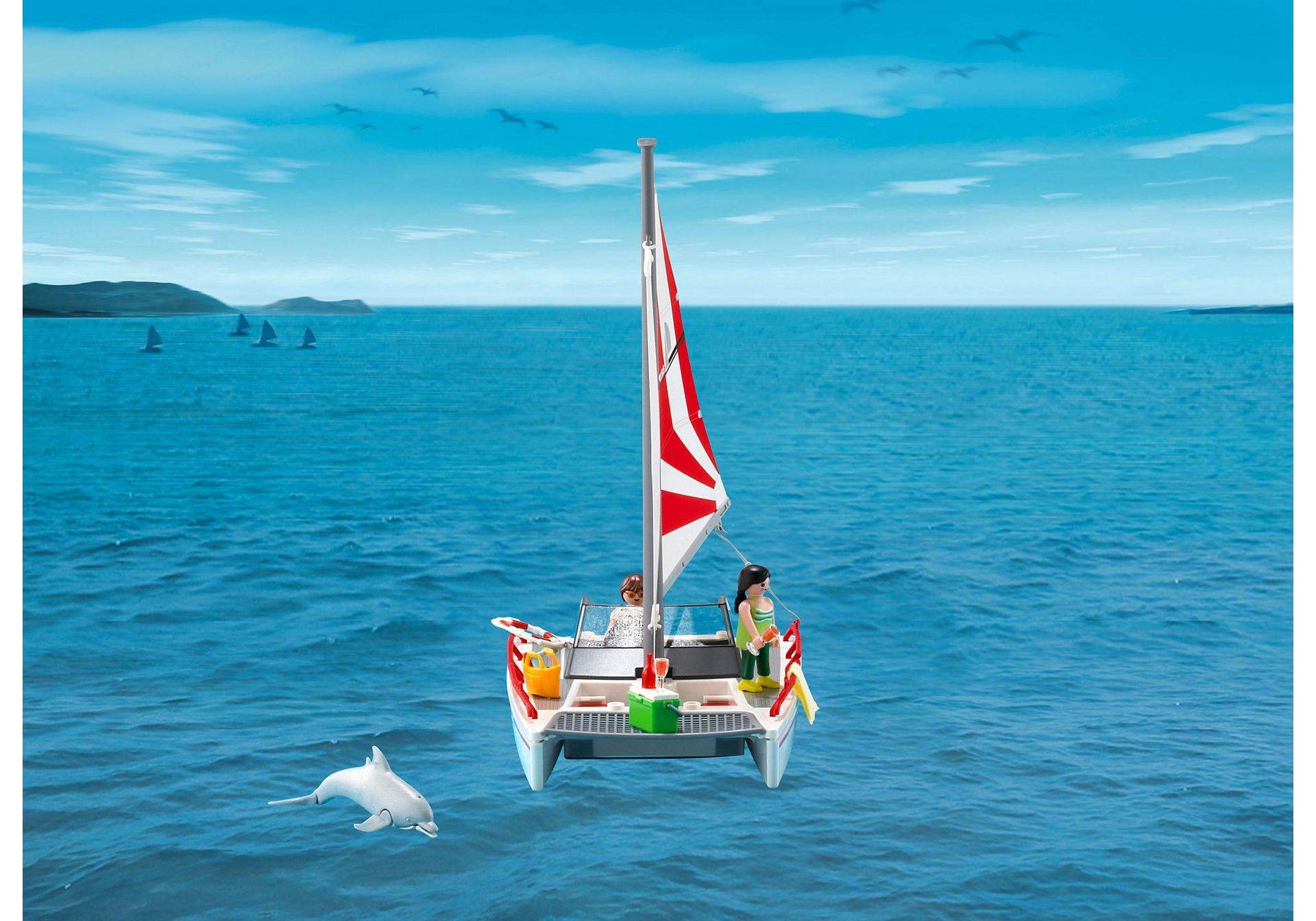 Details about   Playmobil catamaran 5130 boat ocean sea dolphin coin alternatives to choice show original title 