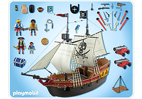 5135-A Piraten-Beuteschiff detail image 2
