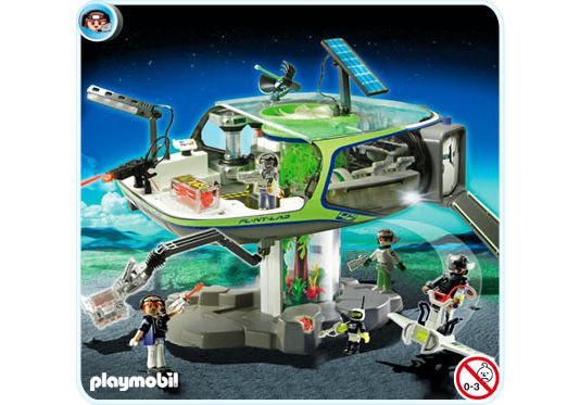 Bauanleitung Aufbauplan Bauplan zu 5149 Future Planet Playmobil 