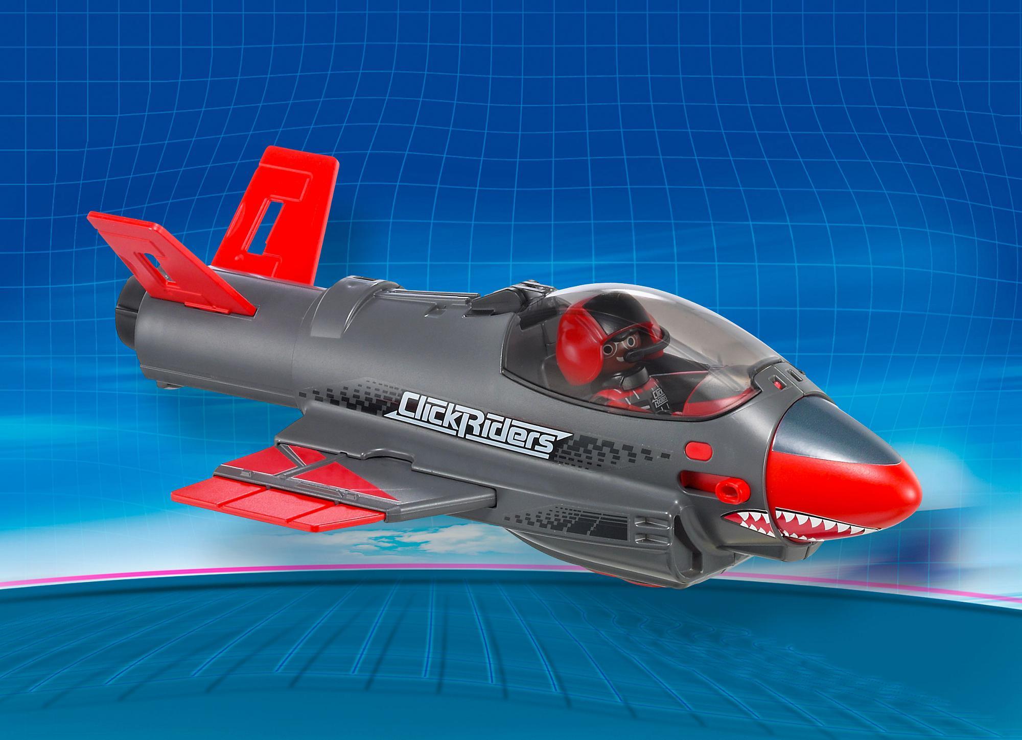 playmobil fighter jet