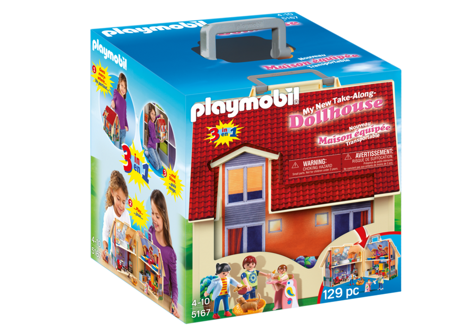 Playmobil 5167 Take Along Dollshouse 
