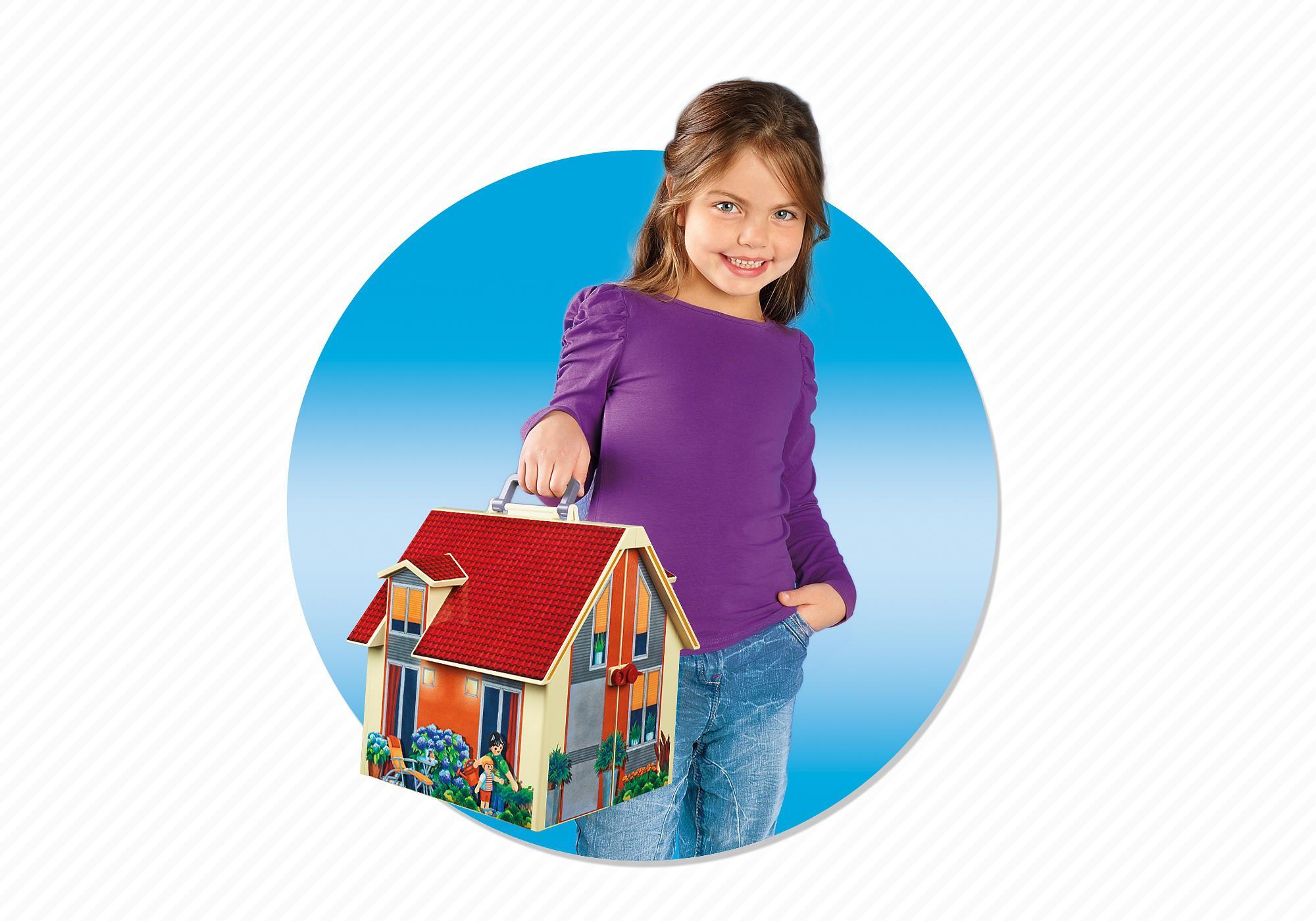 casa de muñecas maletin playmobil