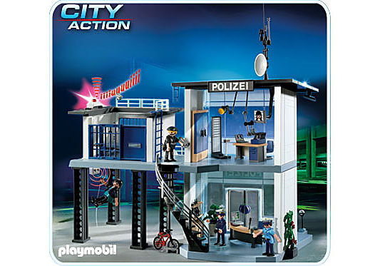 5176-A Polizei-Kommandostation mit Alarmanlage detail image 1