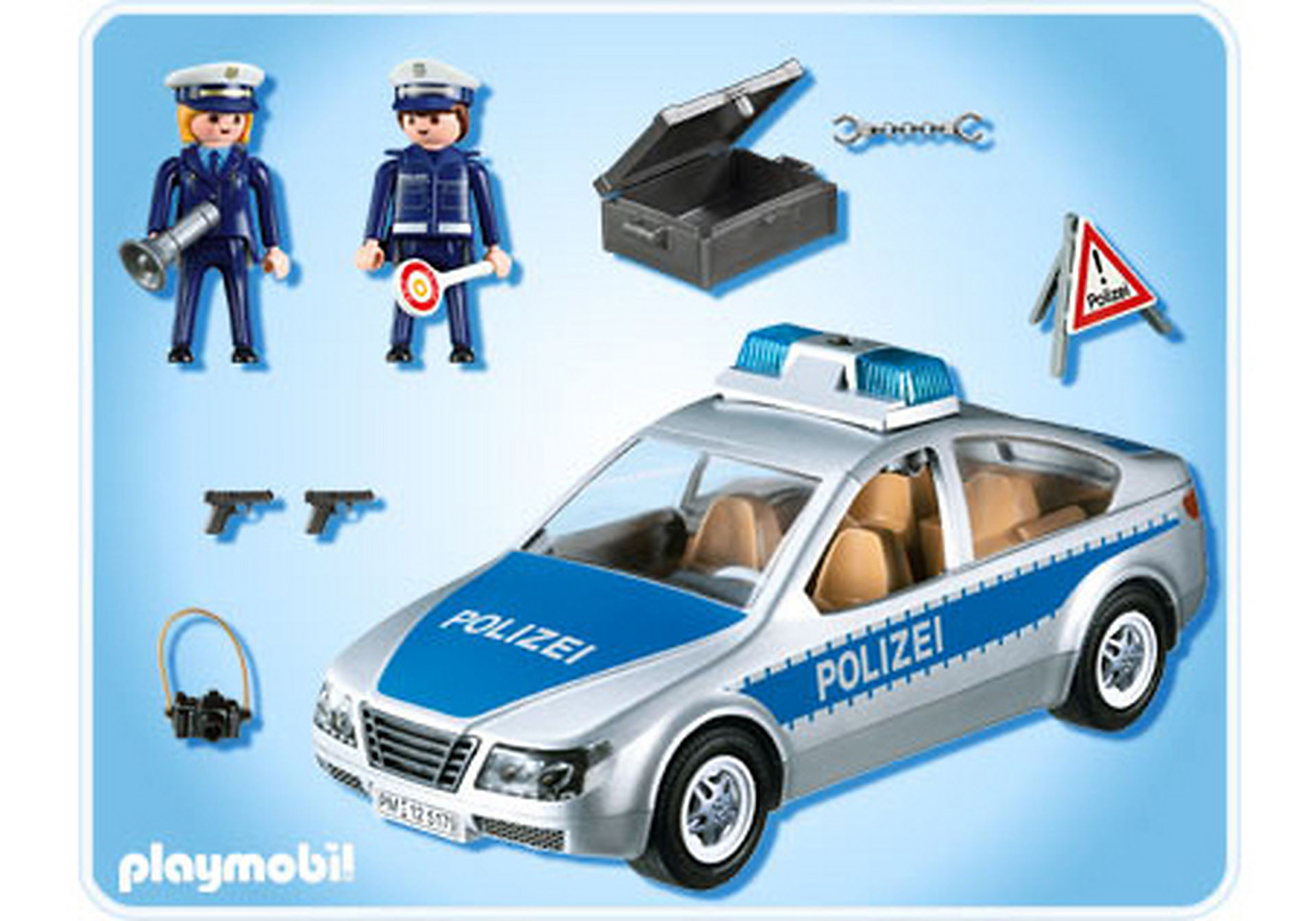 5179-A Polizeifahrzeug mit Blinklicht zoom image2