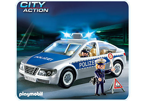 5179-A Polizeifahrzeug mit Blinklicht detail image 1