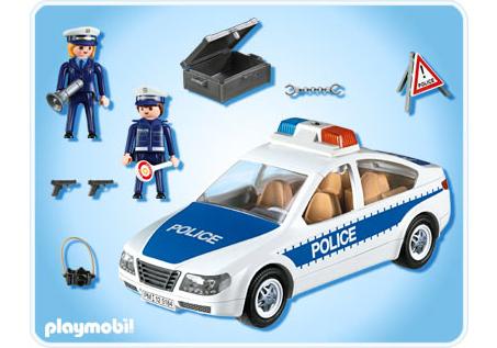 voiture police playmobil 5184
