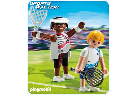 Playmobil 5196 Tennis Spieler Sport Figuren Grundfiguren 