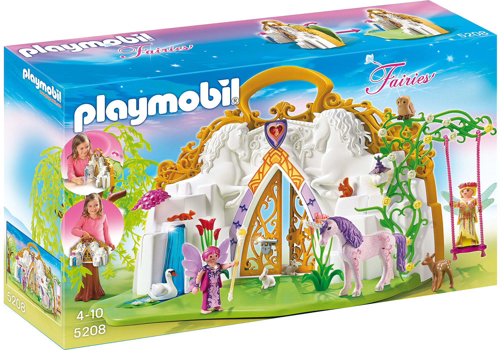 Brochure bang Monopoly Eénhoornkoffer met magisch sprookjesland - 5208 | PLAYMOBIL®