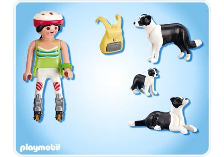 playmobil border collie family