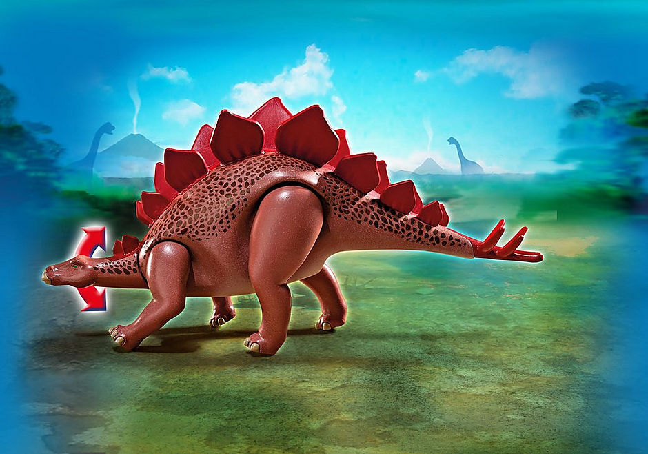 5232 Stegosaurus met broedplaats detail image 7