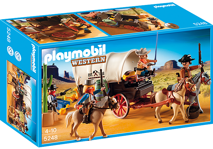 Aventura com a Carruagem com Bandidos da PLAYMOBIL