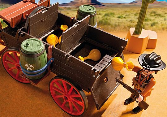 Covered Wagon with Raiders 5248 PLAYMOBIL