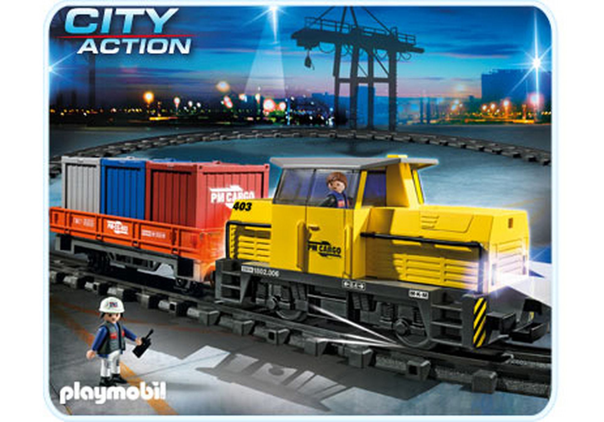 Playmobil Eisenbahn Waggon Flachbordwaggon aus Set 5258 für RC Train 