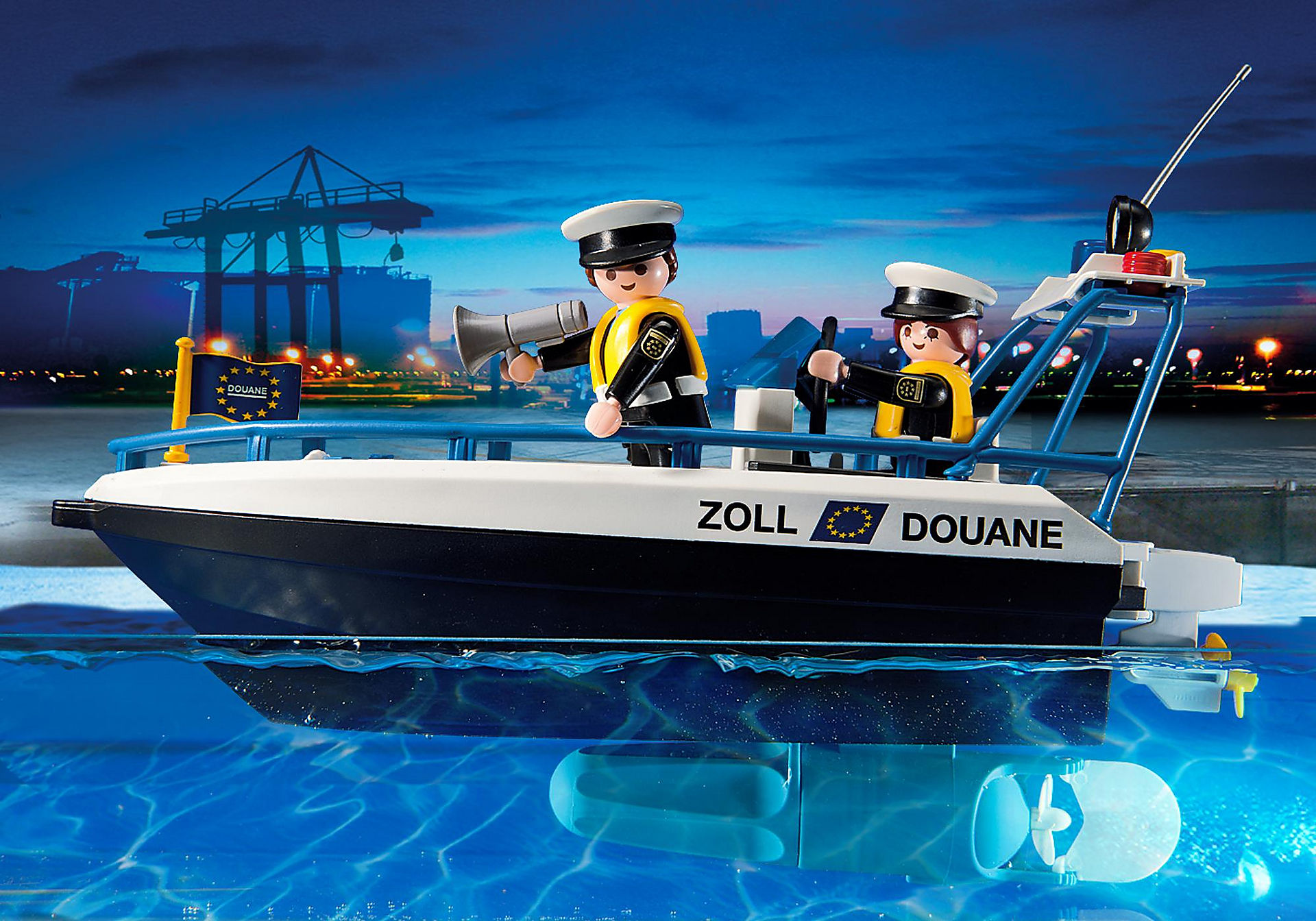 zone Peer forhindre Patrol Boat - 5263 | PLAYMOBIL®