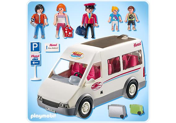 playmobil hotel shuttle bus