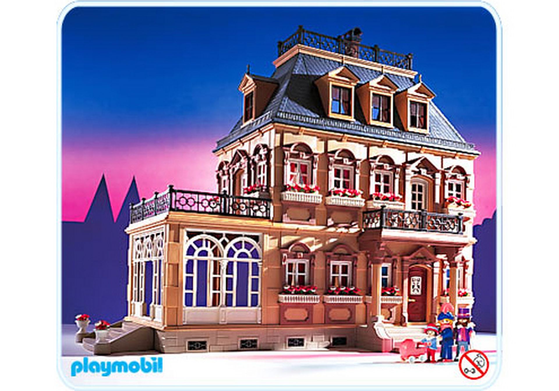 Playmobil Nostalgie Figur Baby weiss leicht verfärbt Puppenhaus 5300