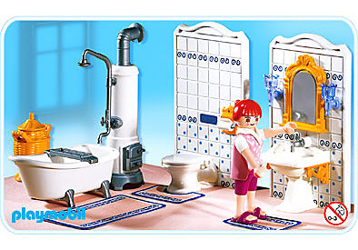 Maman / salle de bains traditionnelle - 5318-A