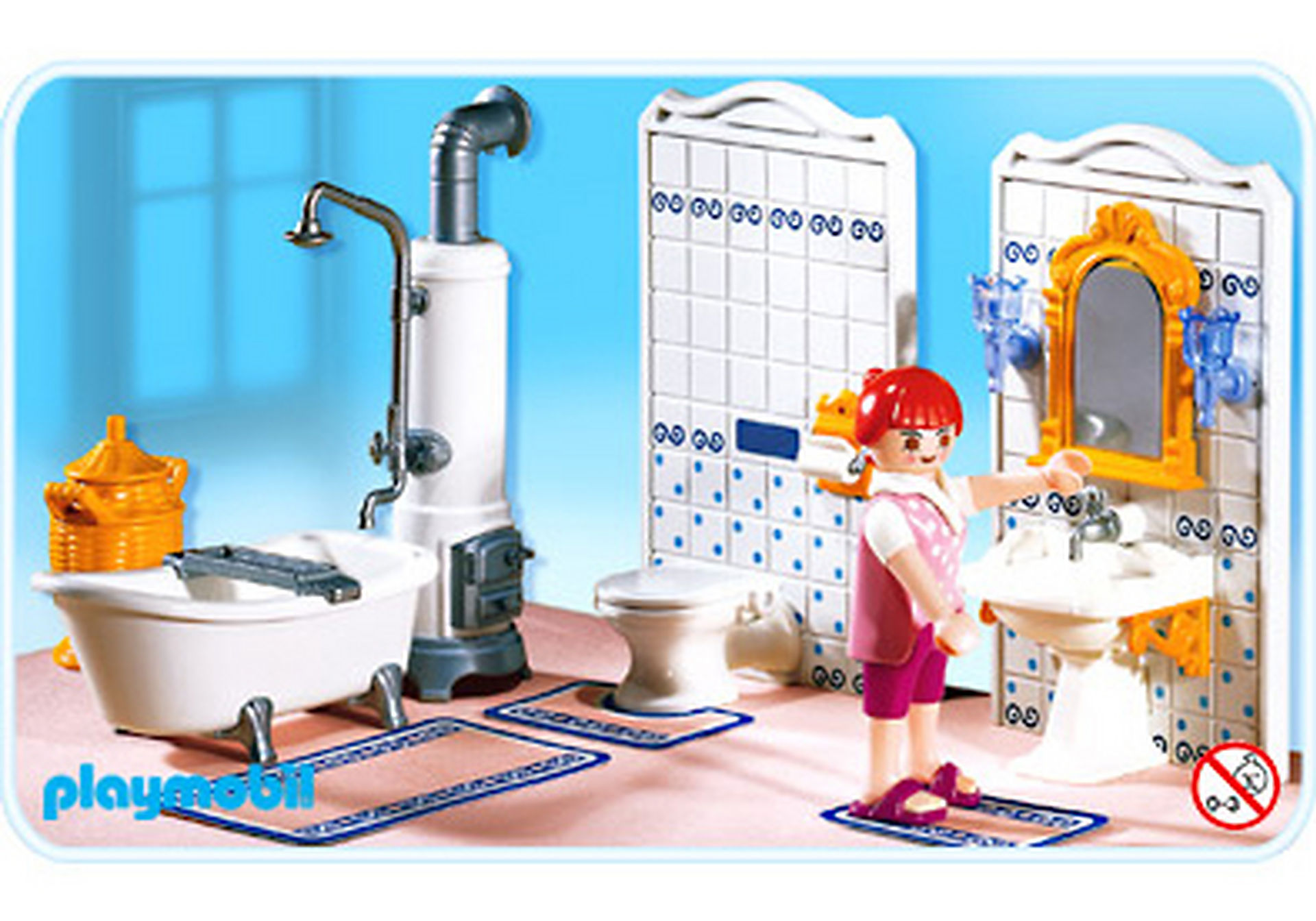 5318-A Maman / salle de bains traditionnelle zoom image1