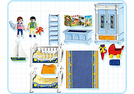 5328-A Kinderzimmer mit Stockbetten detail image 2