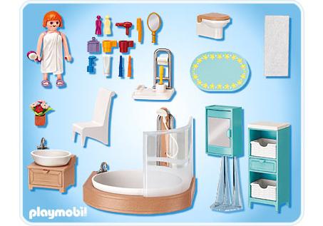 playmobil salle de bain