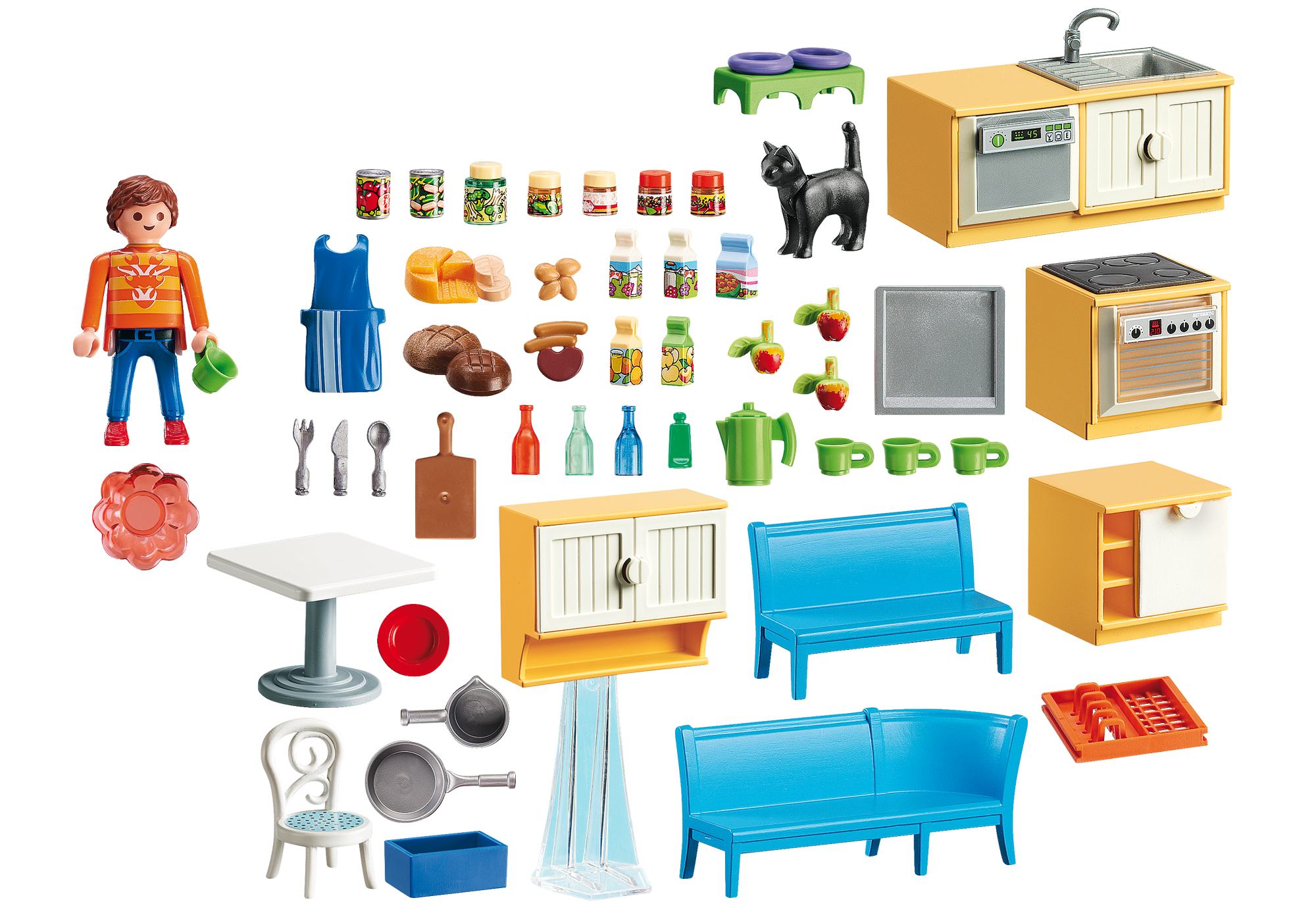 playmobil 5336 dollhouse country kitchen