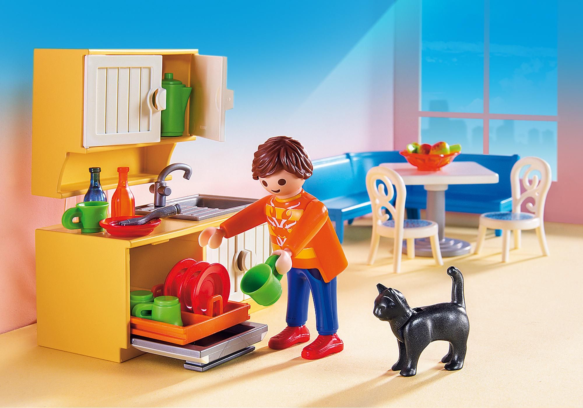 Playmobil 5336 Einbaukuche Mit Sitzecke Puppenhaus