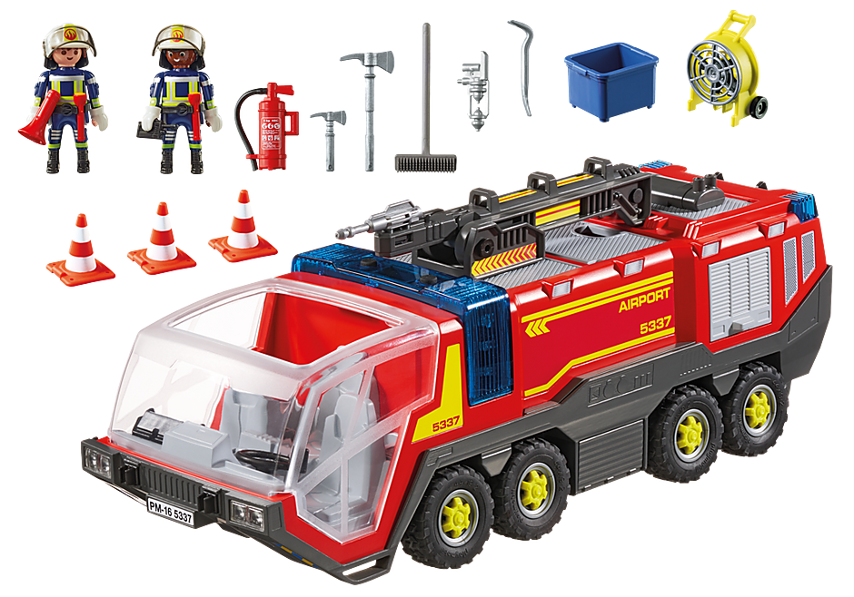 5337 Airport Fire Engine with Lights and Sound detail image 4