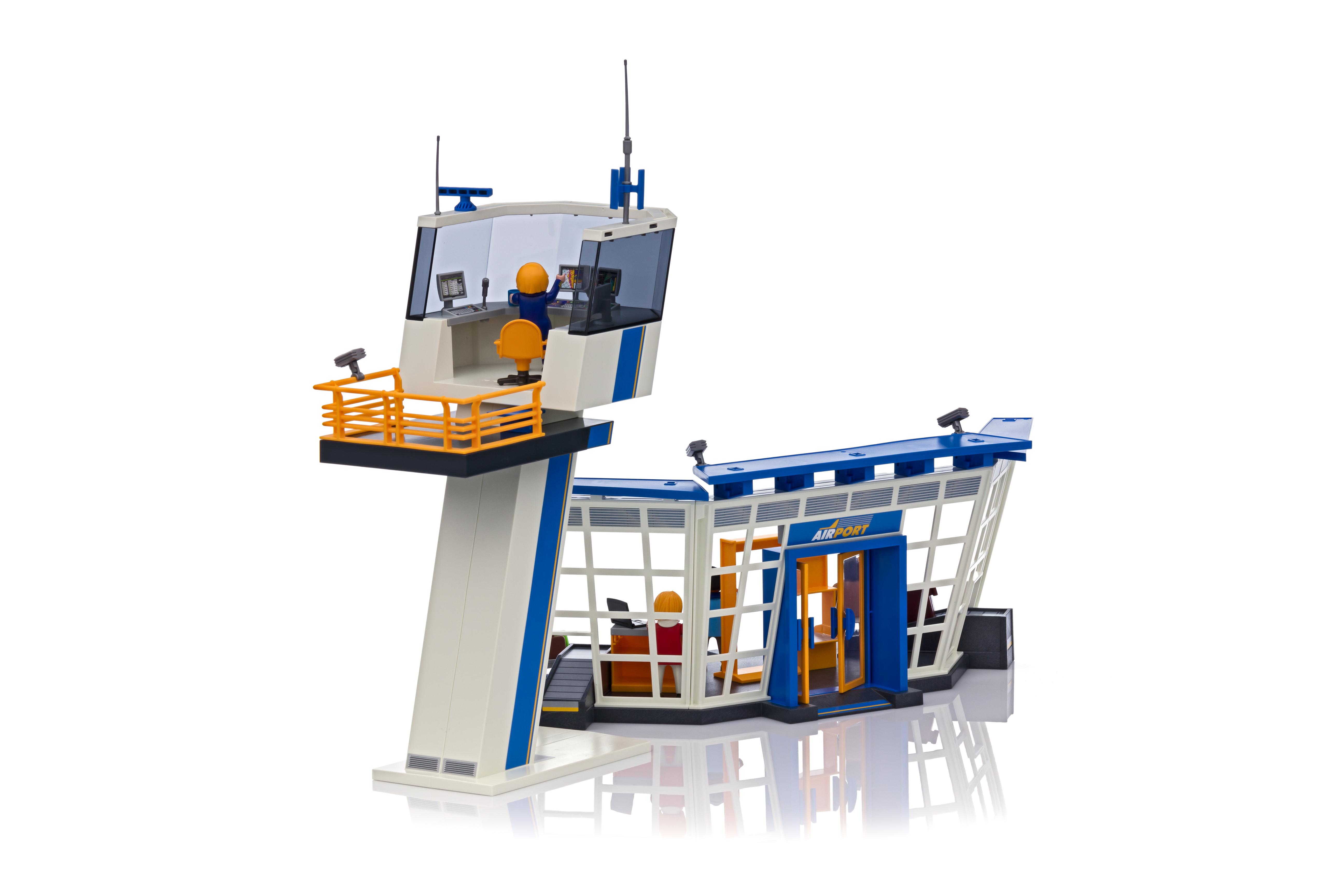 Playmobil 5338 city action store airport with control tower