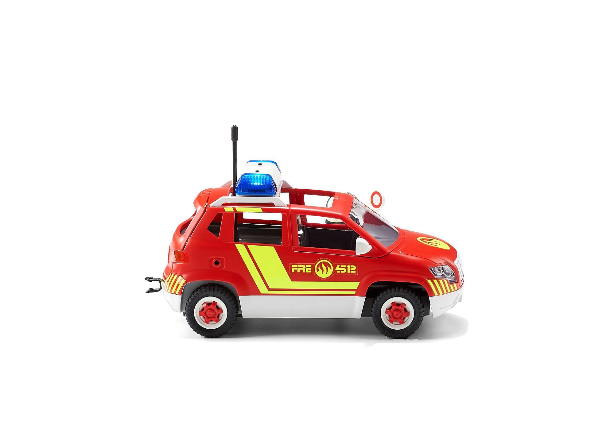 playmobil fire car